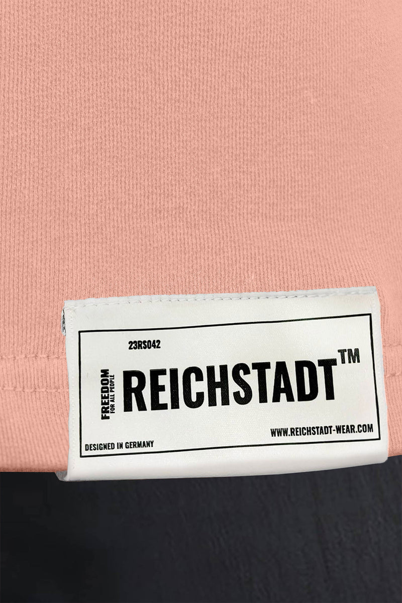 Herren Oversized Langarm Shirt 23RS042 - Old Pink