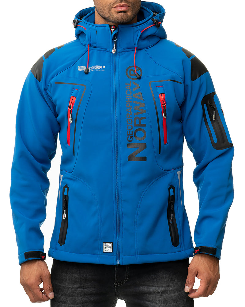 Herren Regular Fit Softshelljacke techno men - Royal Blue