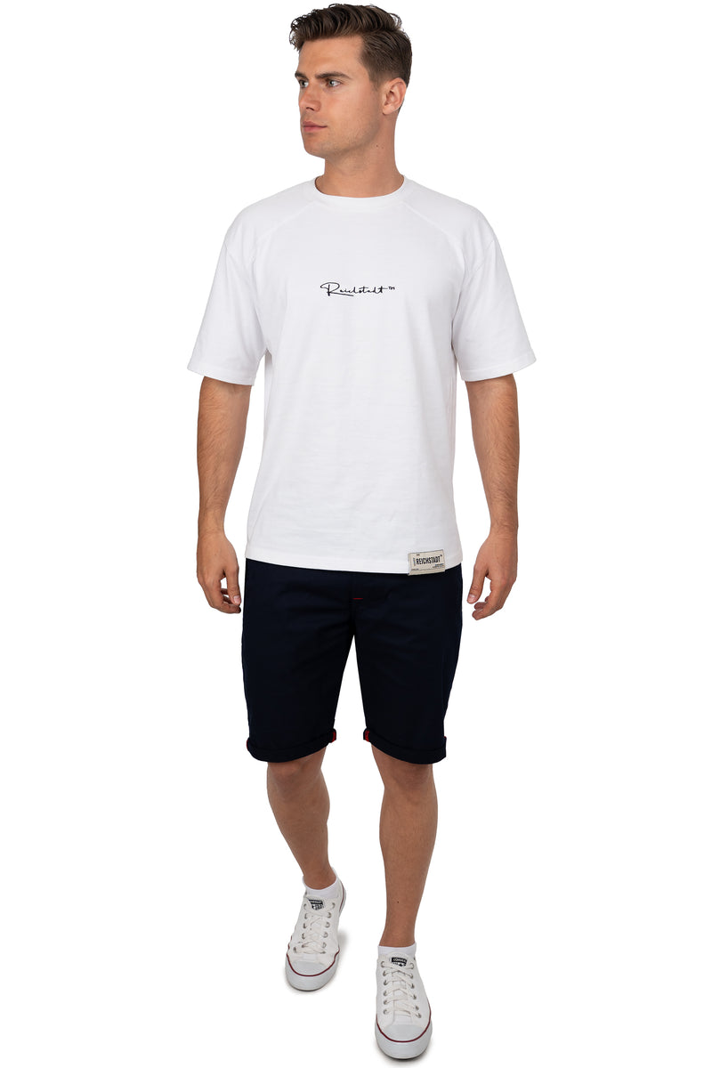 Herren Regular Fit Shorts Logo-Detail CK272 - Navy