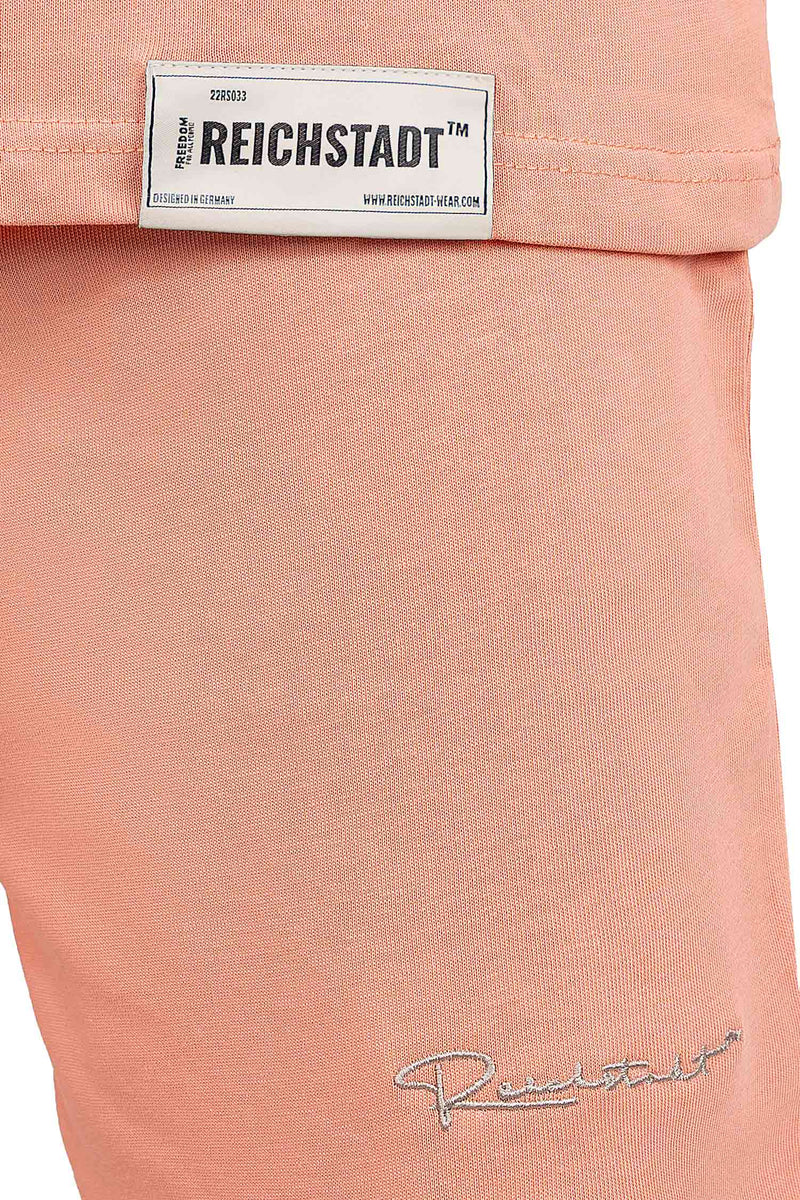 Herren Oversized T-Shirt 22RS033 - Old Pink