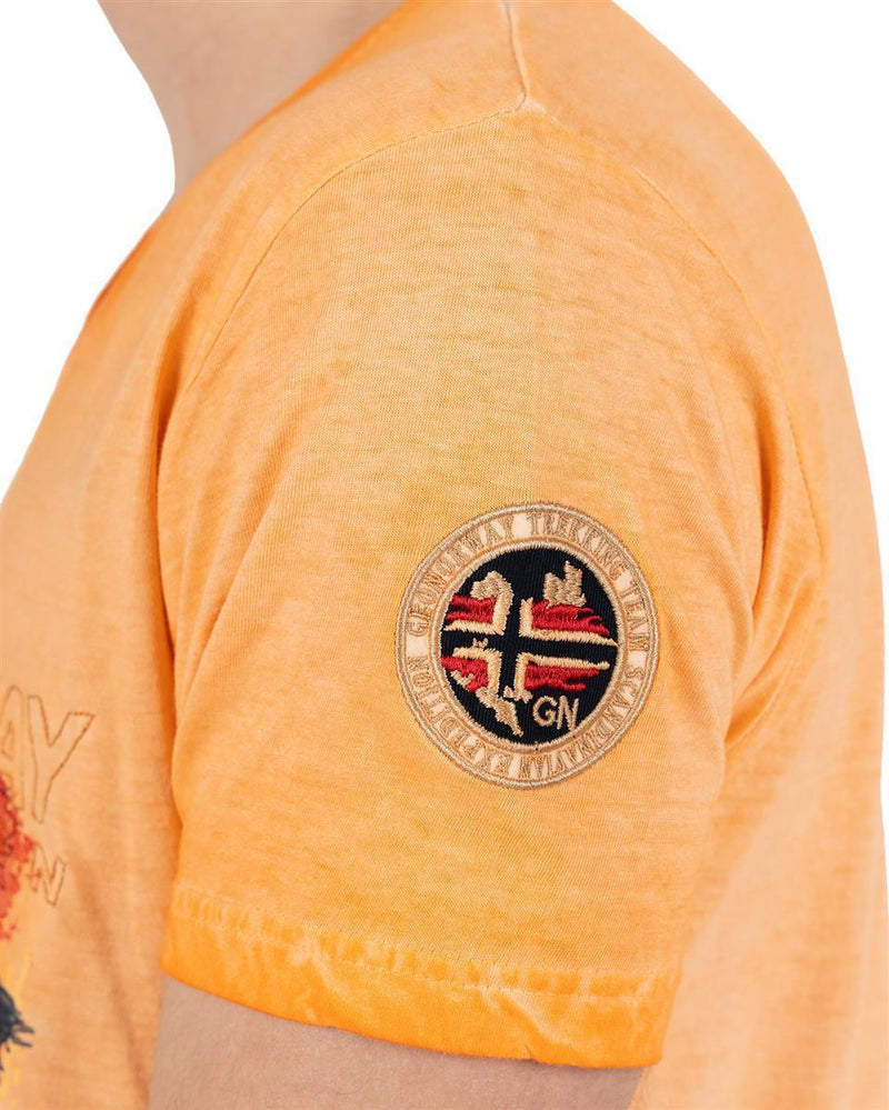 Herren Regular Fit T-Shirt joasis - Orange