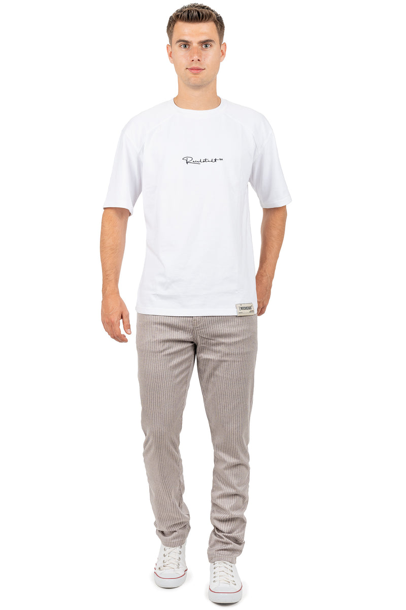 Herren Slim Fit Hose Mid Waist CD841 - Grey