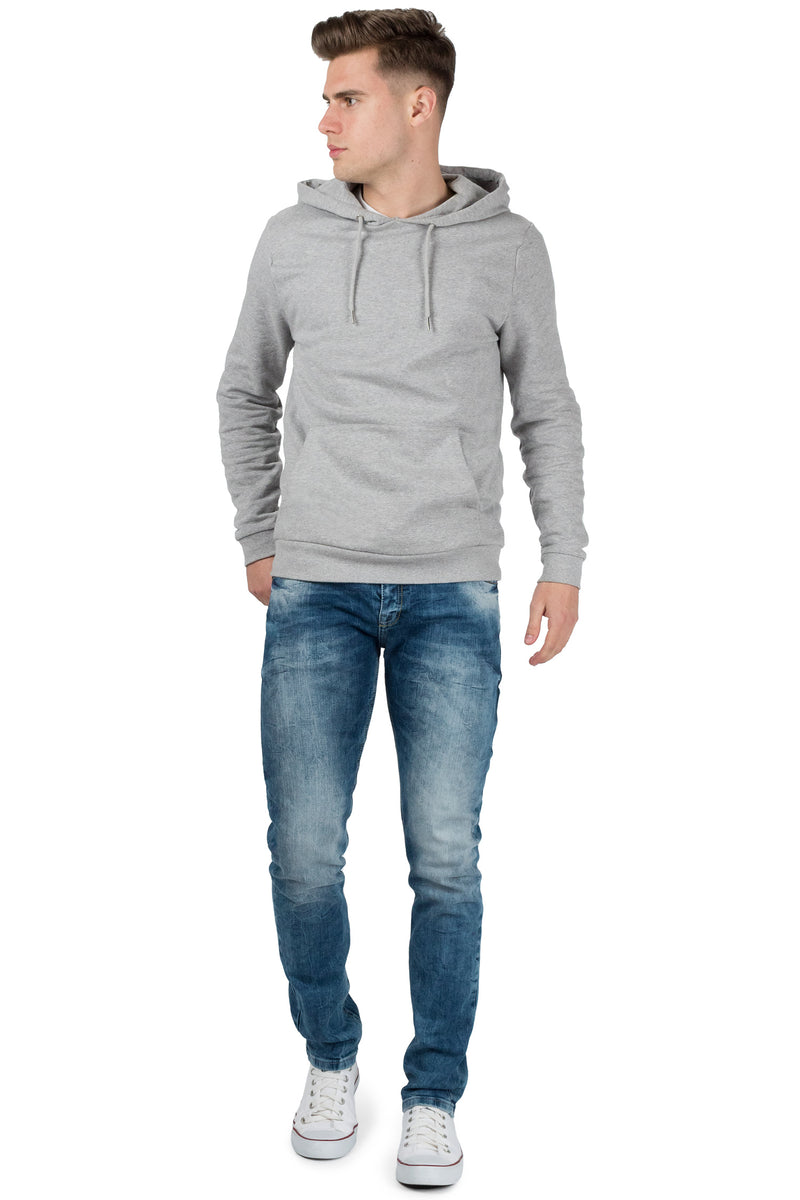 Herren Slim Fit Jeans Stonewashed CD533 - Blue