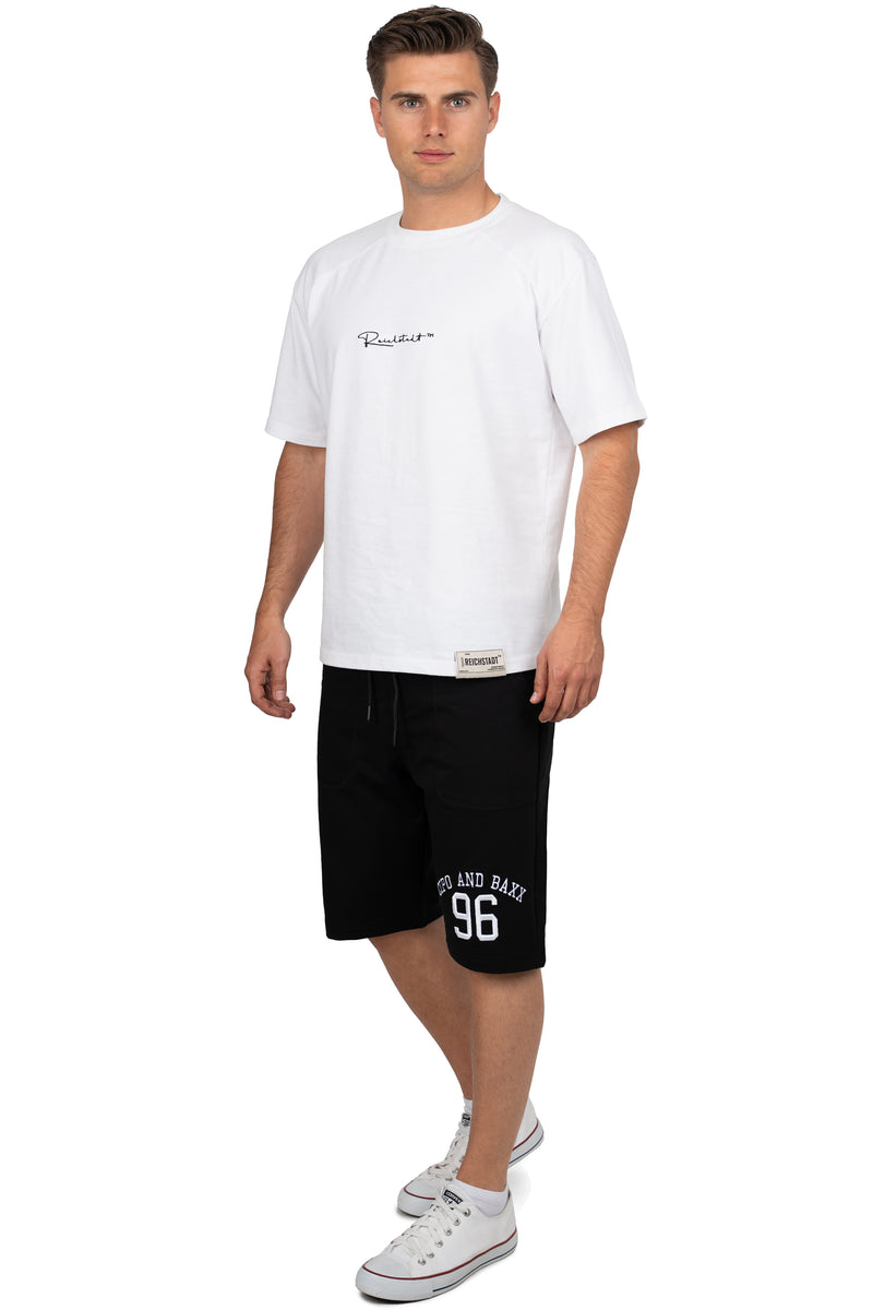 Herren Gerade Shorts Mid Waist CK300 - Black
