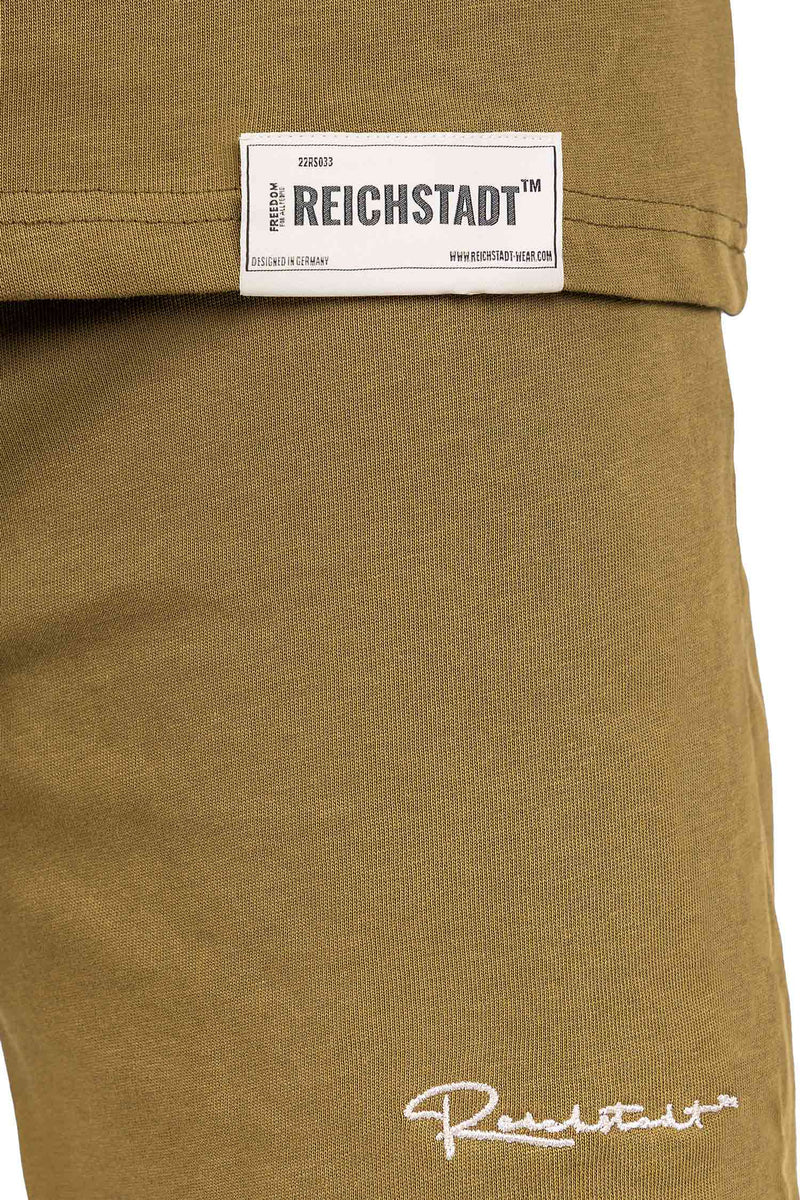 Herren Oversized T-Shirt 22RS033 - Khaki
