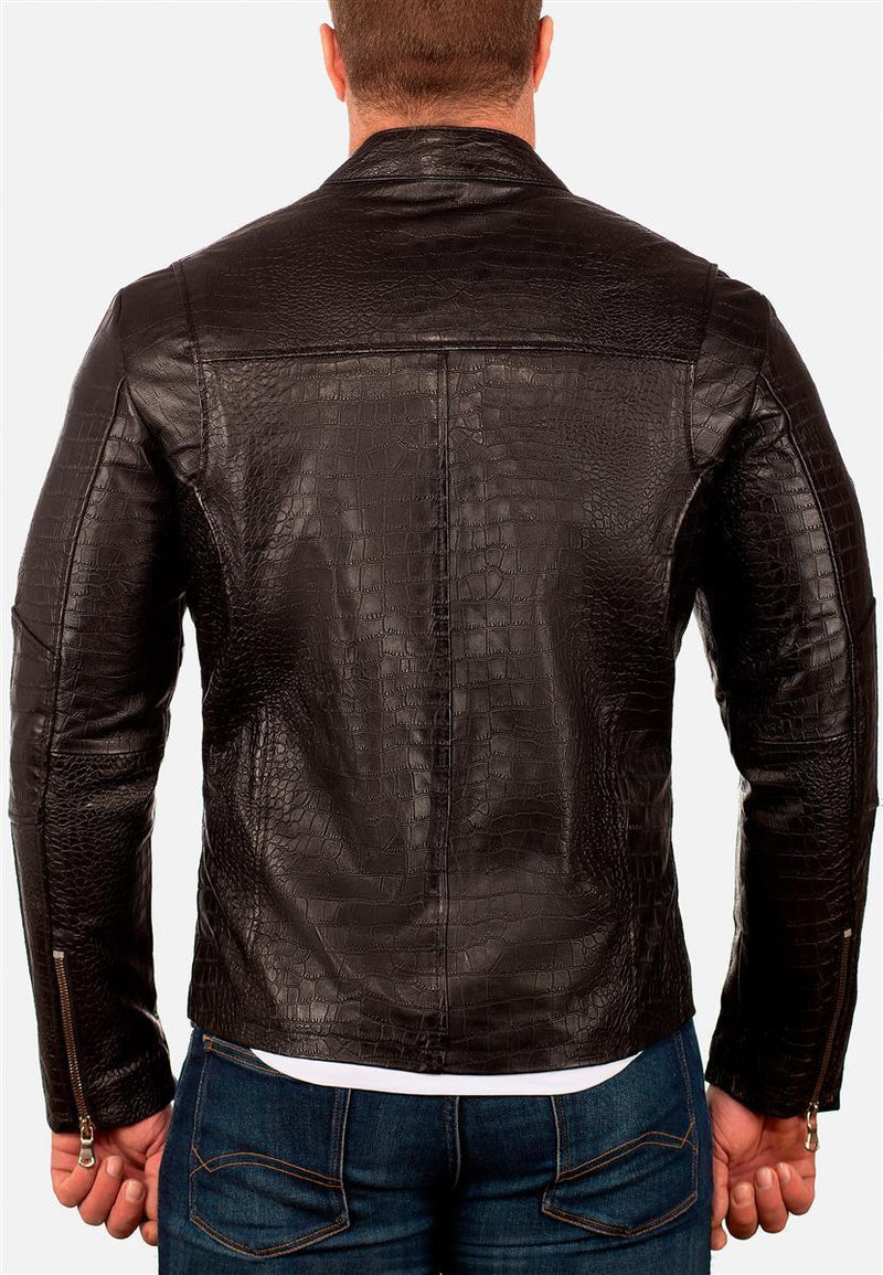 Herren Slim Fit Jacke 20RS25 - Black