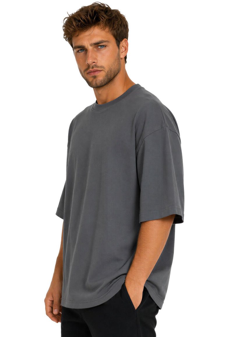 Herren Oversized T-Shirt 25RS070 - Dark Grey