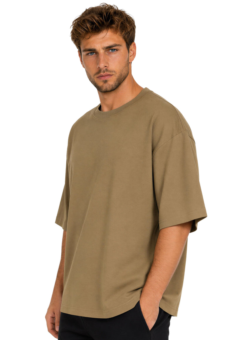 Herren Oversized T-Shirt 25RS070 - Khaki