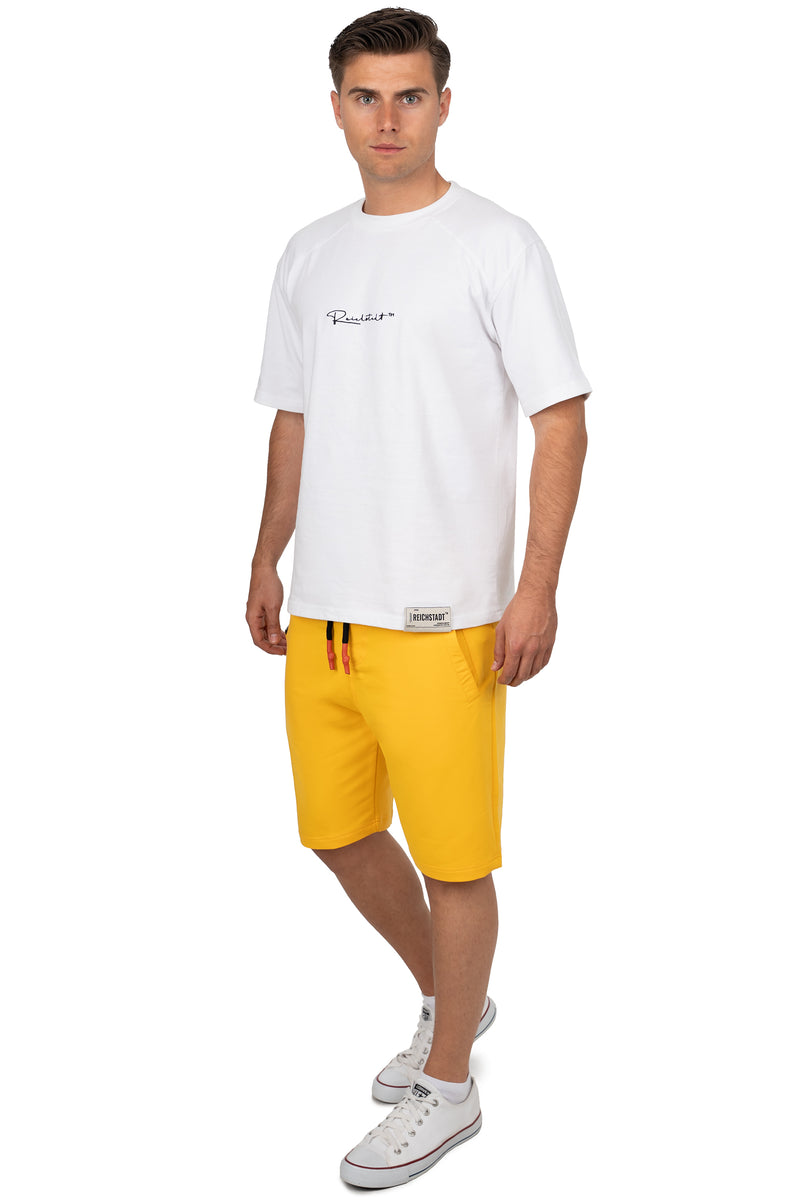 Herren Regular Fit Shorts Mid Waist CK271 - Yellow