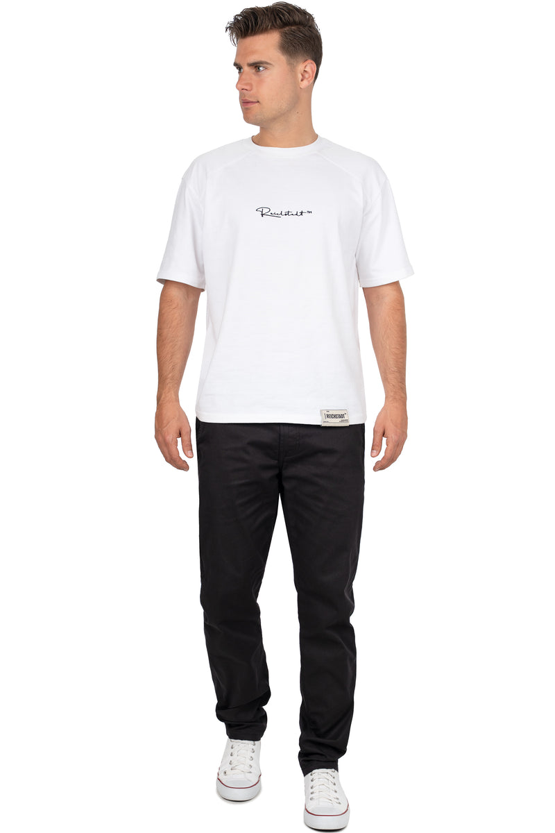 Herren Regular Fit Hose Mid Waist CD842 - Black