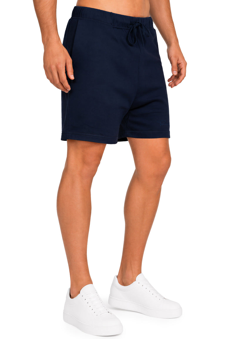 Herren Regular Fit Shorts Mid Waist 25RS072 - Purplish Blue