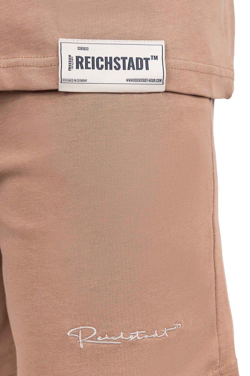 Herren Oversized T-Shirt 22RS033 - Warm Brown