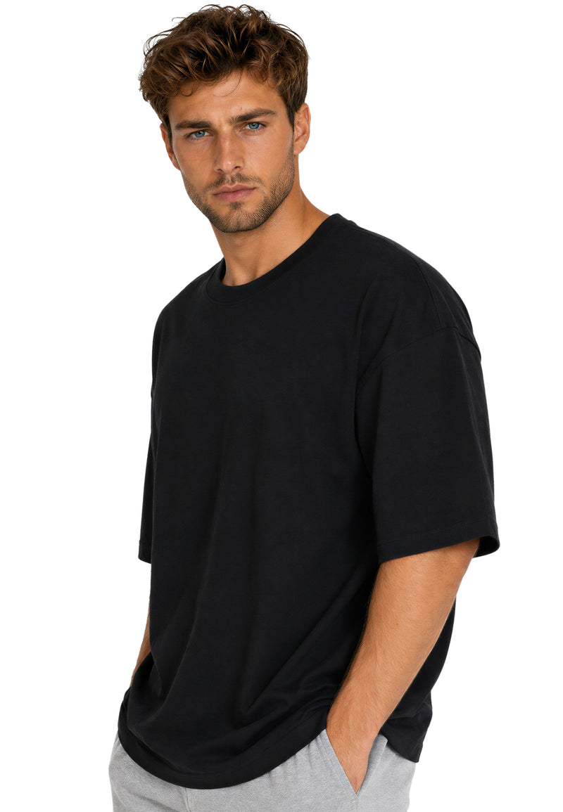 Herren Oversized T-Shirt 25RS070 - Black