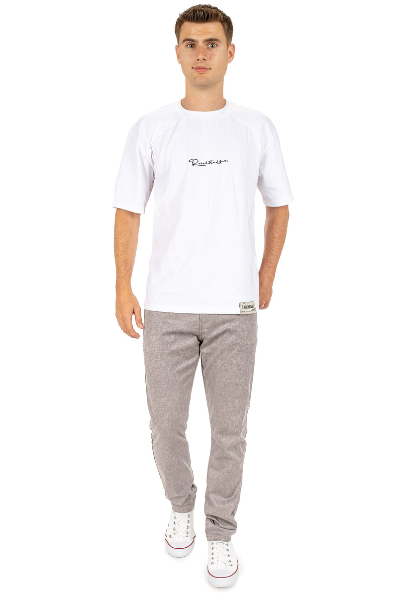 Herren Slim Fit Hose Mid Waist CD840 - Grey