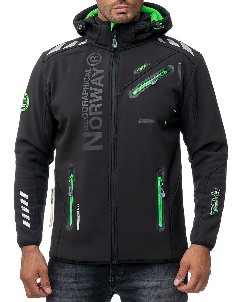 Herren Regular Fit Softshelljacke royaute men - Black