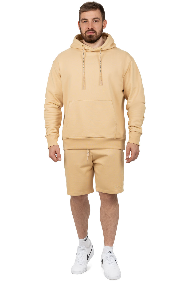 Herren Regular Fit Shorts S-23RS036 - Beige