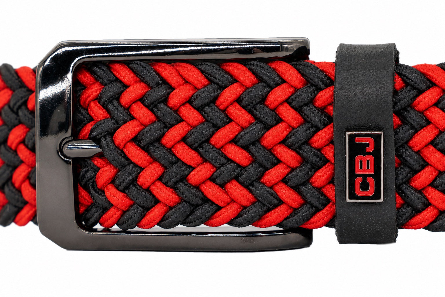 Herren Stoffgürtel CG188 - Red-Black