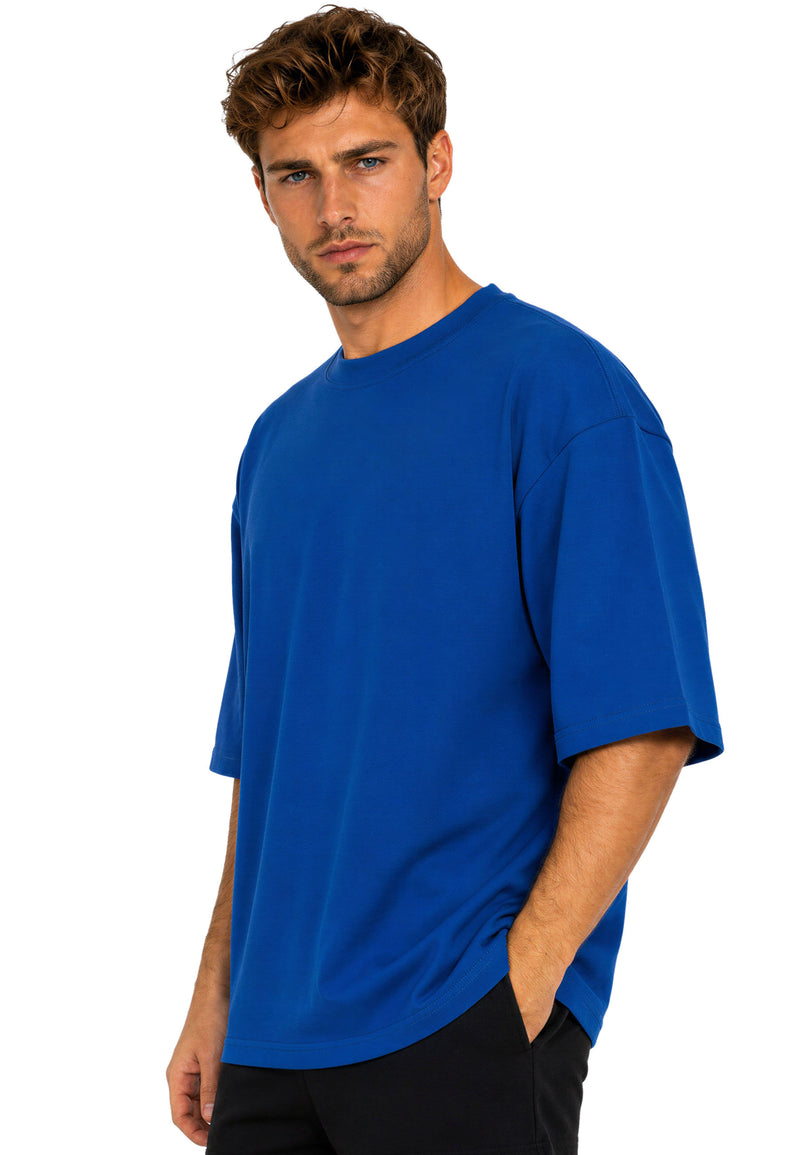 Herren Oversized T-Shirt 25RS070 - Navy Blue