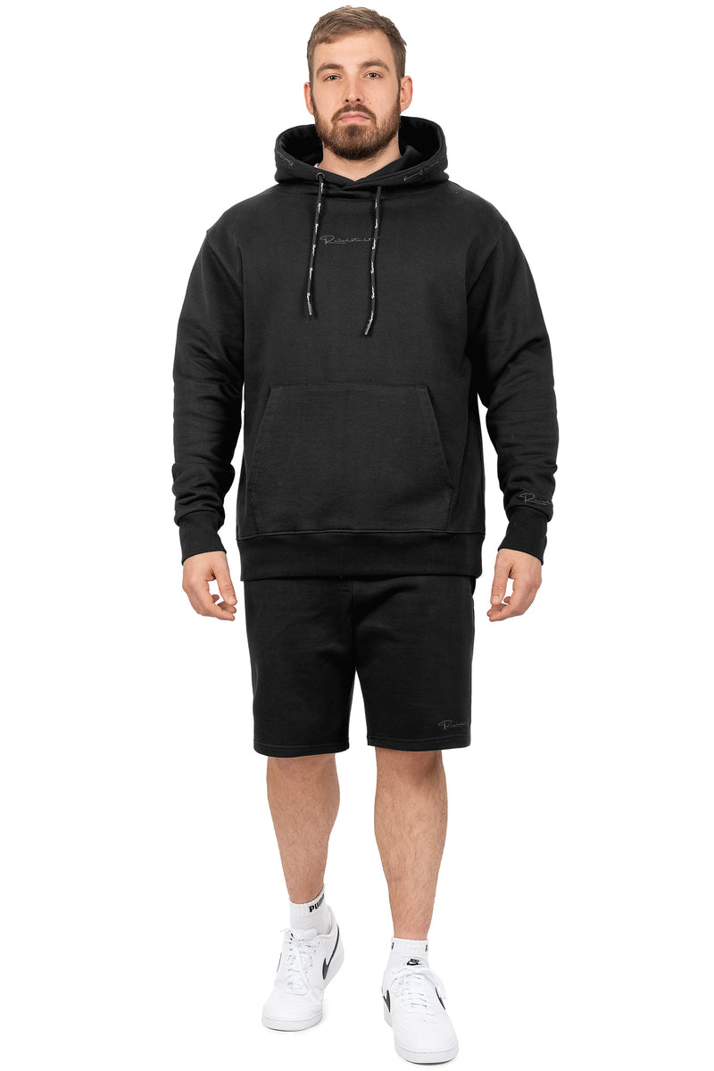 Herren Regular Fit Shorts S-23RS036 - Black