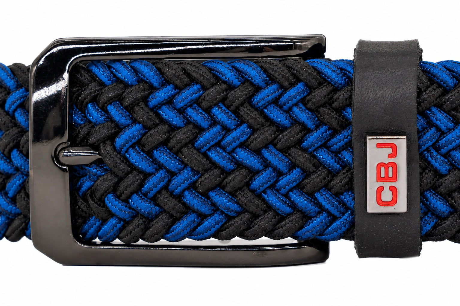 Herren Stoffgürtel CG188 - Black-Blue