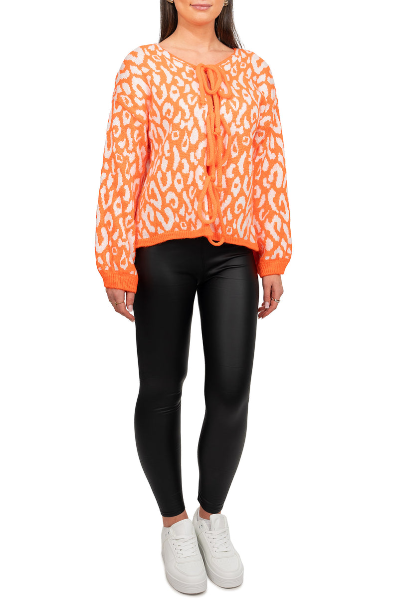 Damen Relaxed Fit Jacke 25RSW069 - Orange