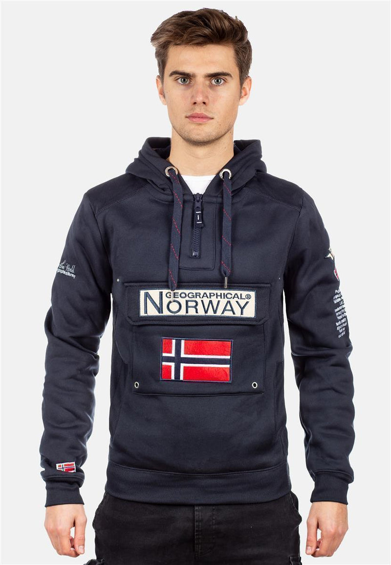 Herren Regular Fit Hoodie gymclass men - Navy