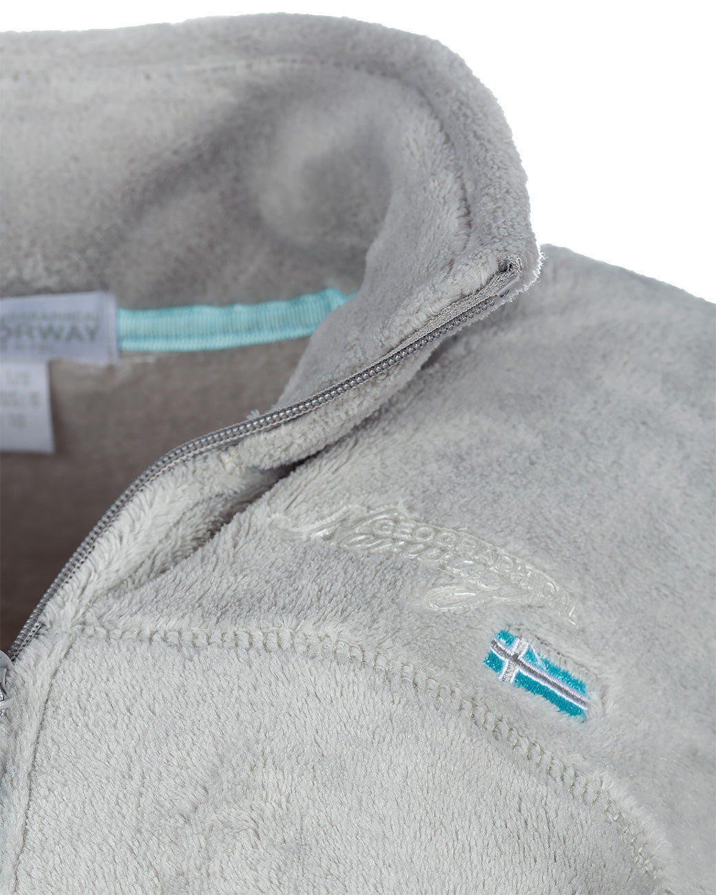Damen Regular Fit Jacke upaline - Light Grey