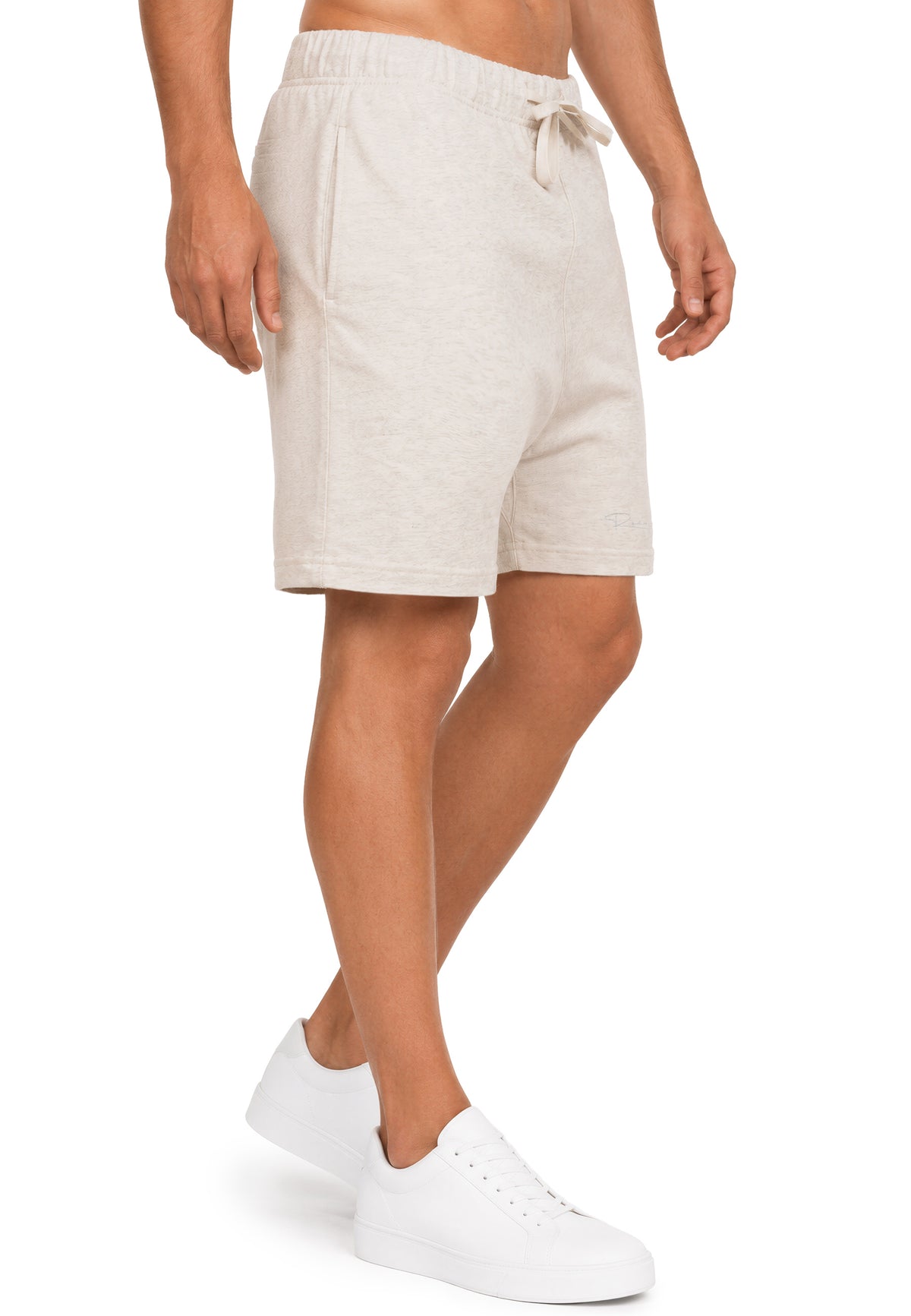 Herren Regular Fit Shorts Mid Waist in Oat Grey – Reichstadt – Ansicht 5