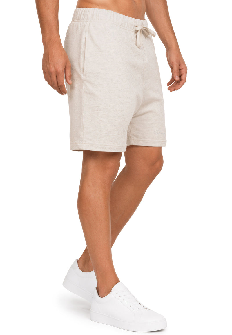 Herren Regular Fit Shorts Mid Waist 25RS072 - Oat Grey