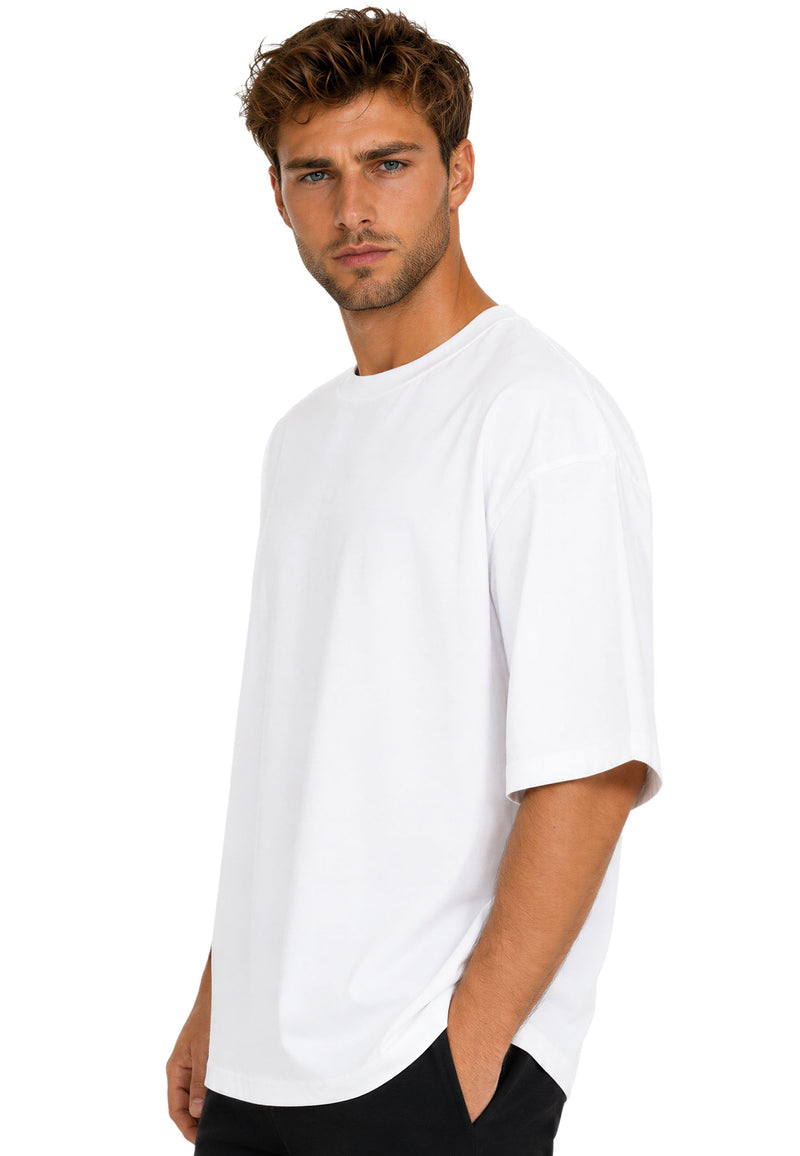 Herren Oversized T-Shirt 25RS070 - White