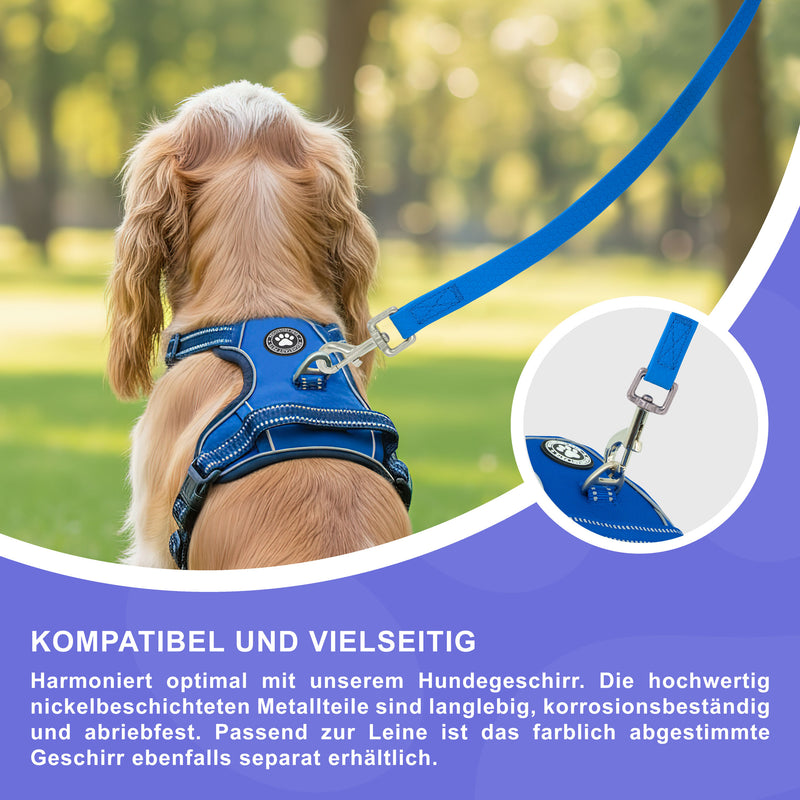 RS Pets Hundeleine Texturierte PVC 25RSP085 - Blue