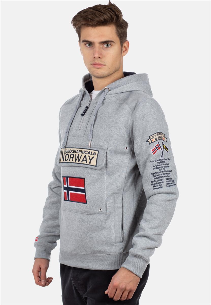 Herren Regular Fit Hoodie gymclass men - Blended Grey