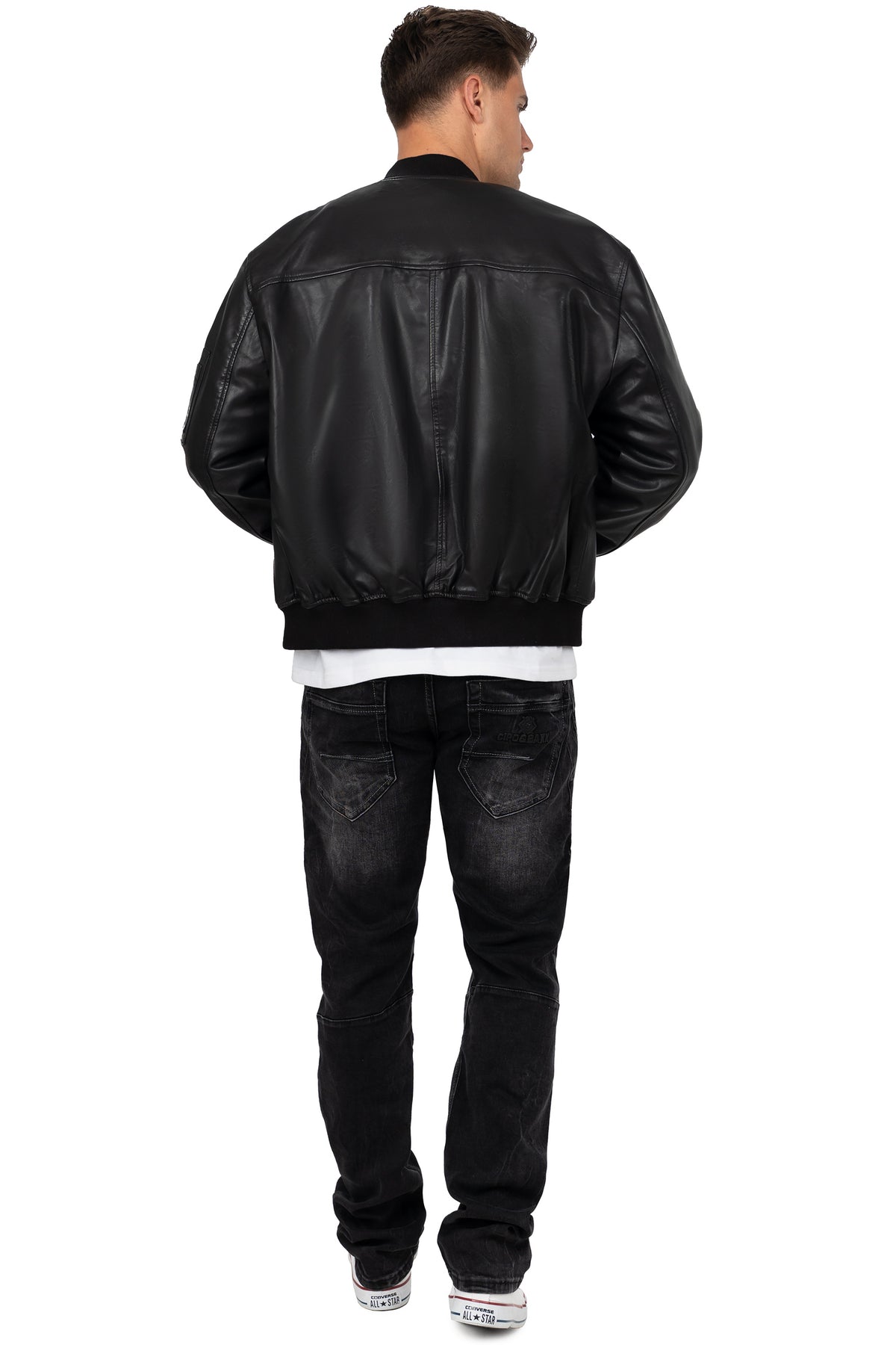Herren Regular Fit Jacke in Black – Reichstadt – Ansicht 6