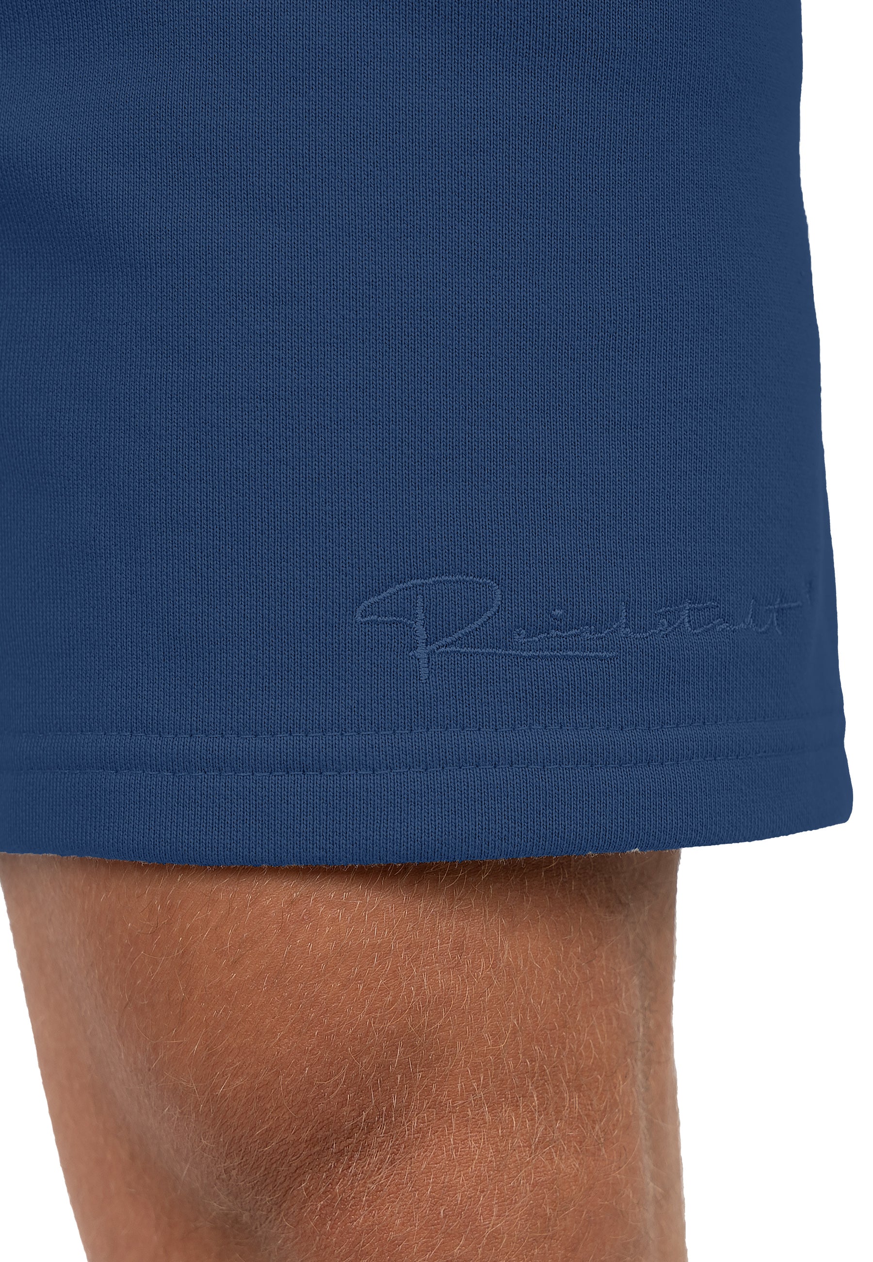 Herren Regular Fit Shorts Marken-Stick 23RS036 - Dark Blue