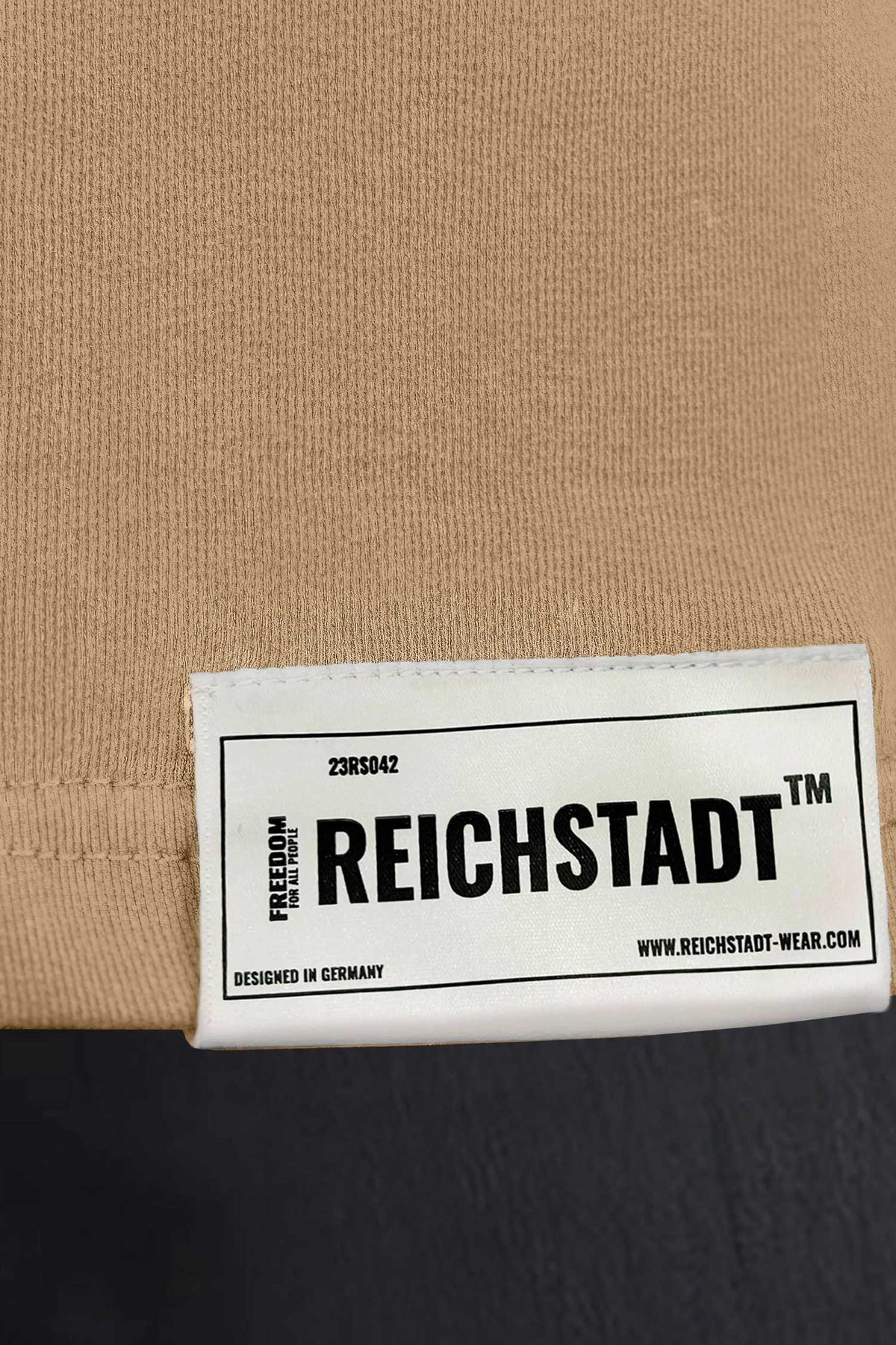 Herren Oversized Langarm Shirt in Warm Brown – Reichstadt – Ansicht 6