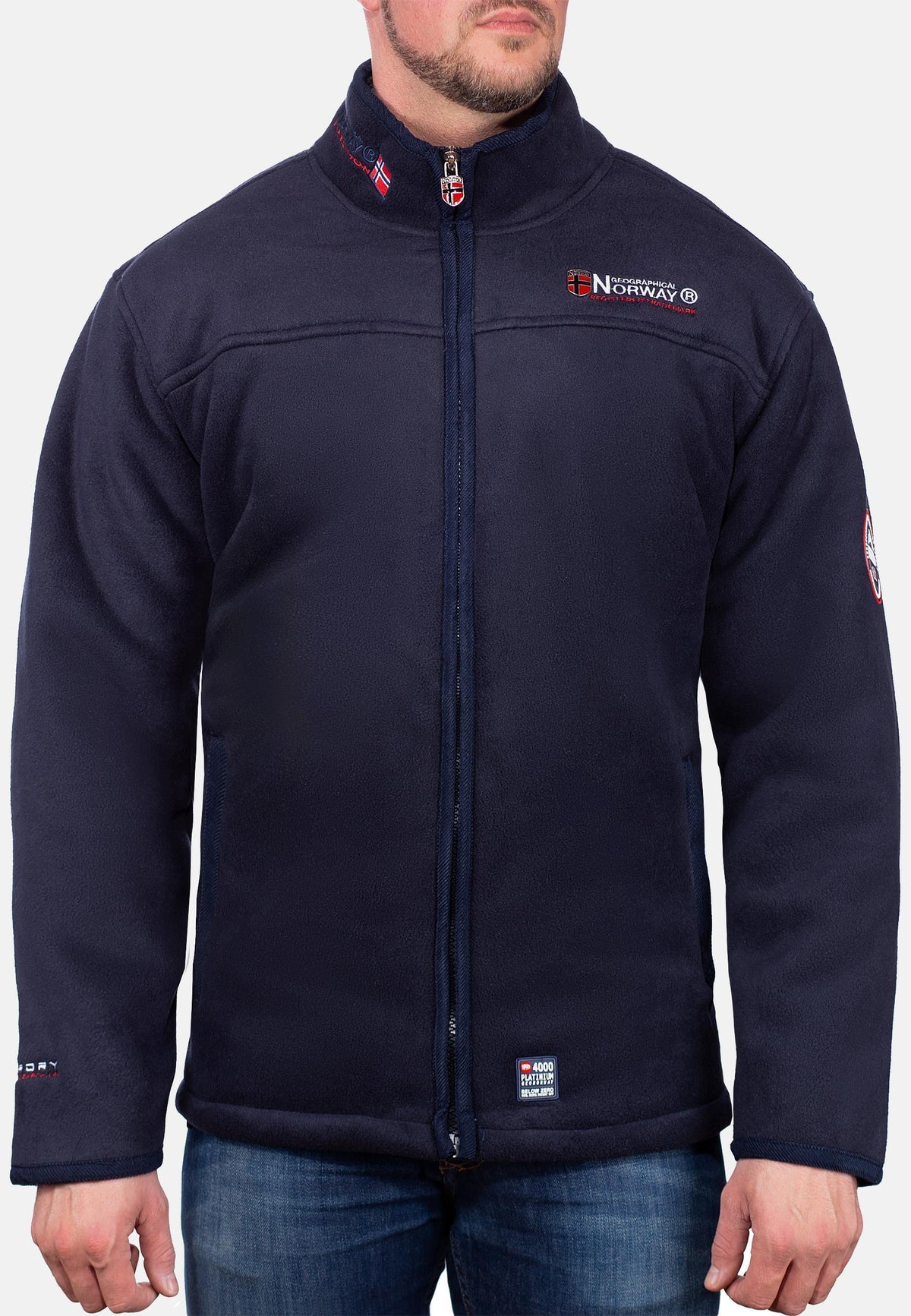 Herren Regular Fit Jacke ubolt in Navy – Geographical Norway – Ansicht 6