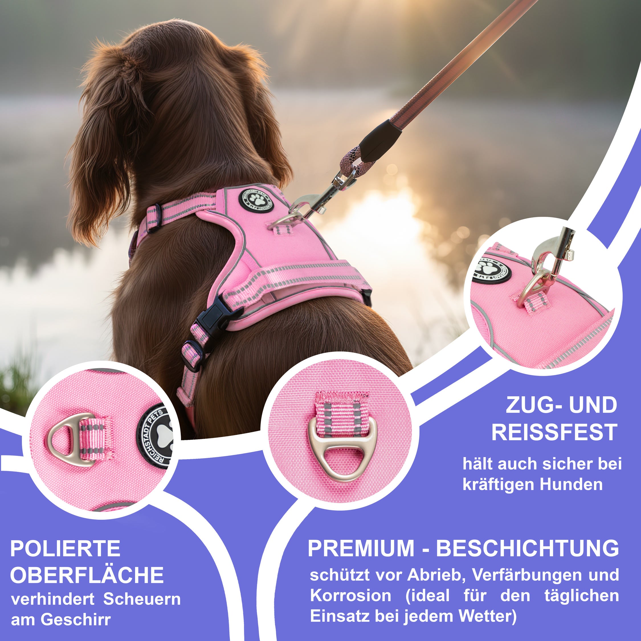 RS Pets Hundegeschirr 25RSP083 - Pink