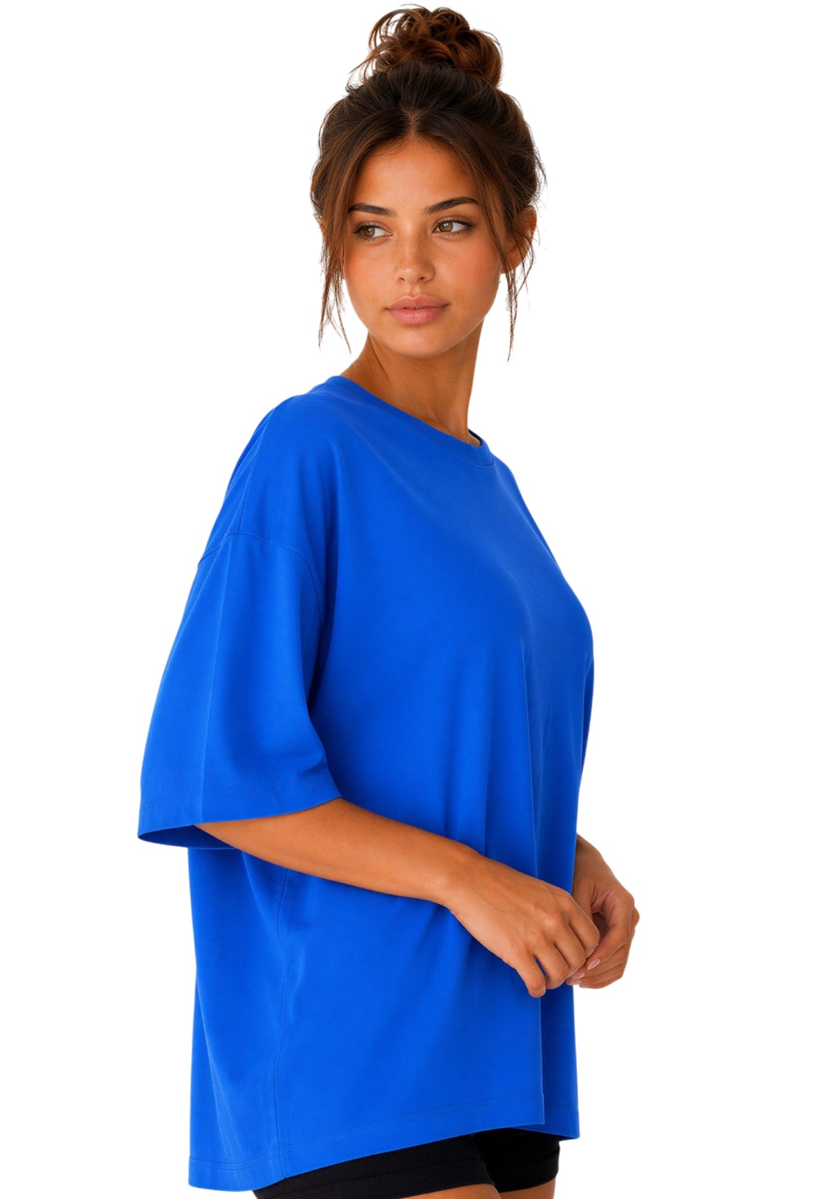 Damen Oversized T-Shirt in Blue – Reichstadt – Ansicht 6
