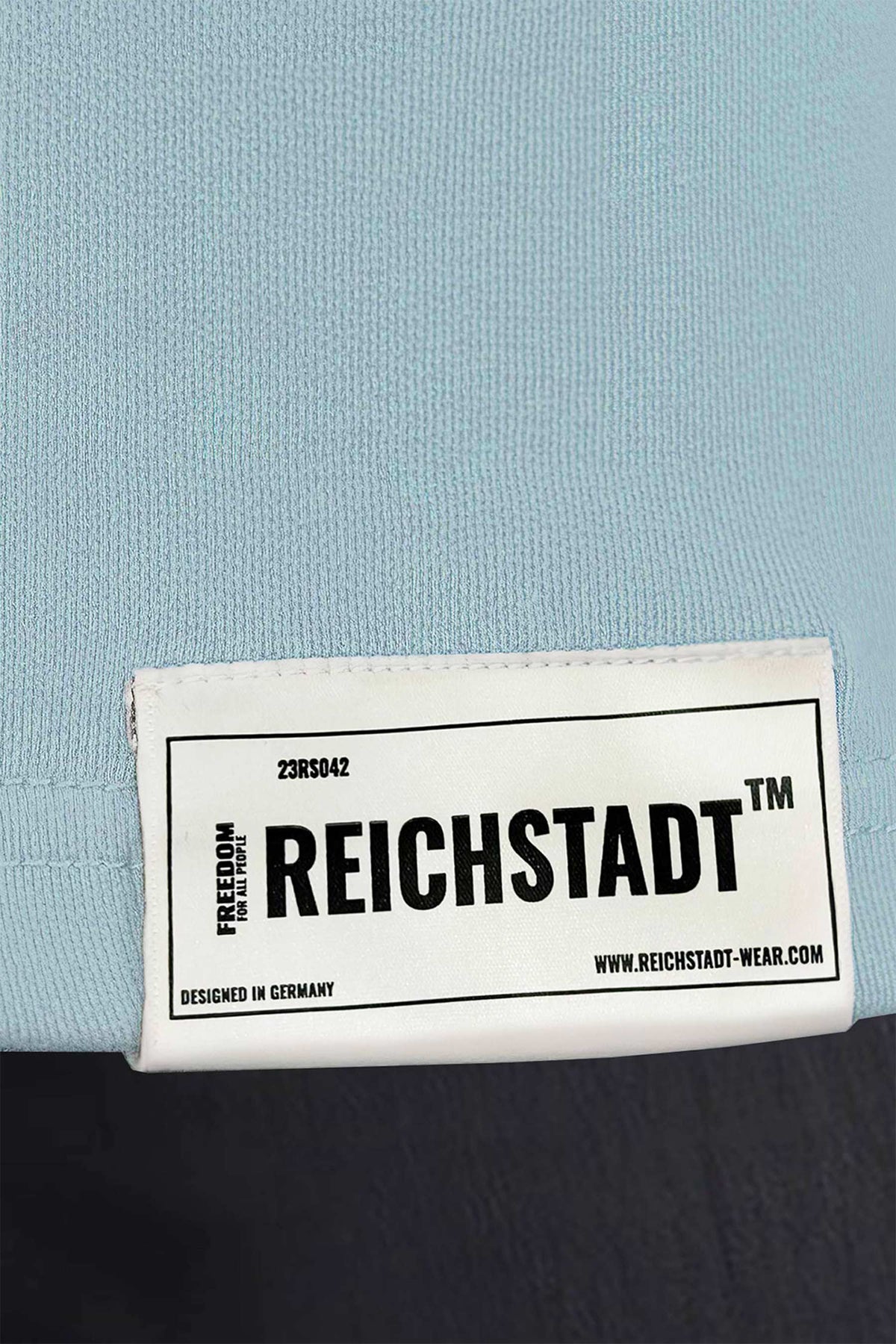 Herren Oversized Langarm Shirt in Baby Blue – Reichstadt – Ansicht 6