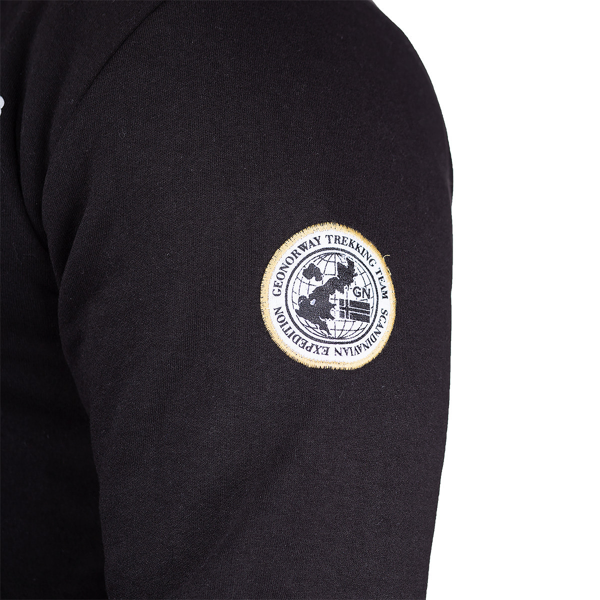 Herren Regular Fit Hoodie galiator in Black – Geographical Norway – Ansicht 6