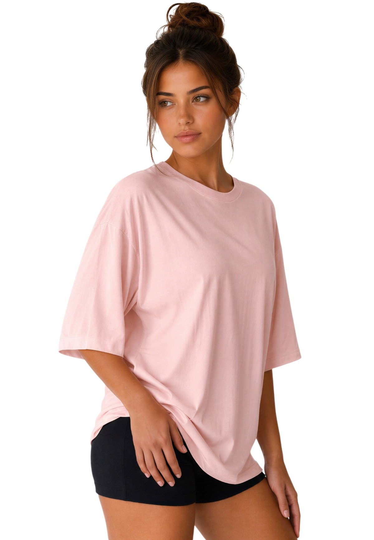 Damen Oversized T-Shirt in Pink – Reichstadt – Ansicht 6