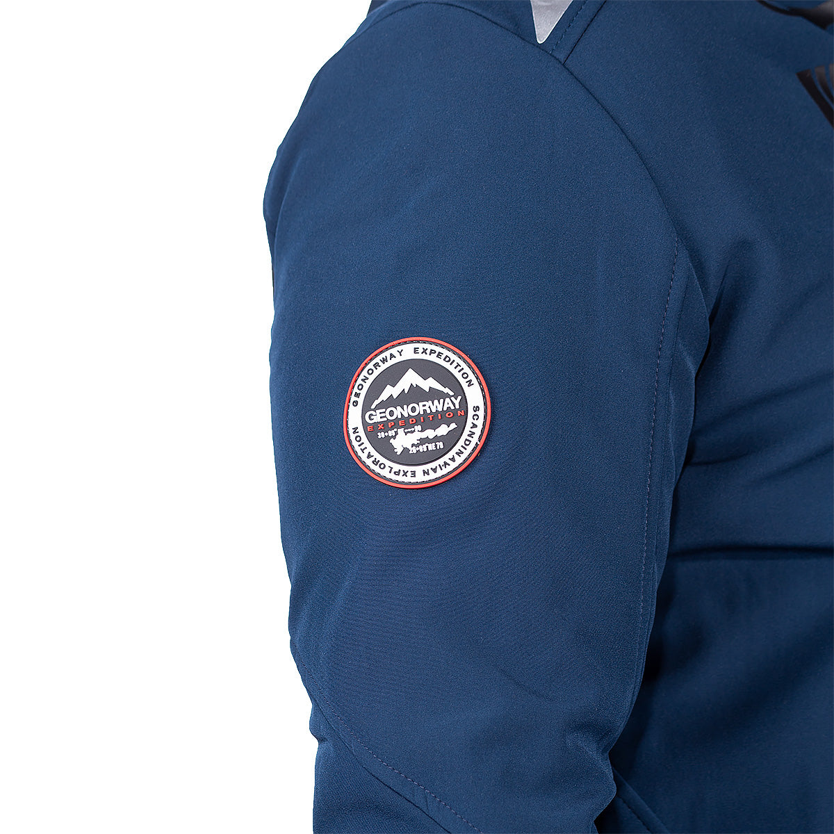 Herren Regular Fit Softshelljacke royaute - Navy/Black