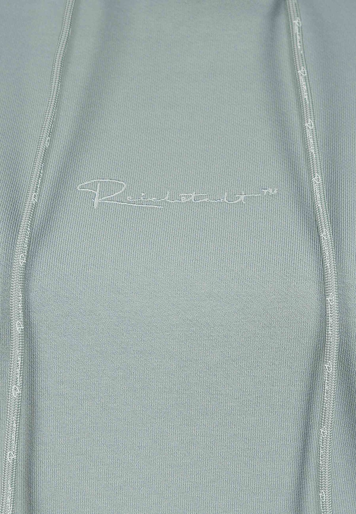 Damen Relaxed Fit Hoodie Marken-Stick in Grey – Reichstadt – Ansicht 7