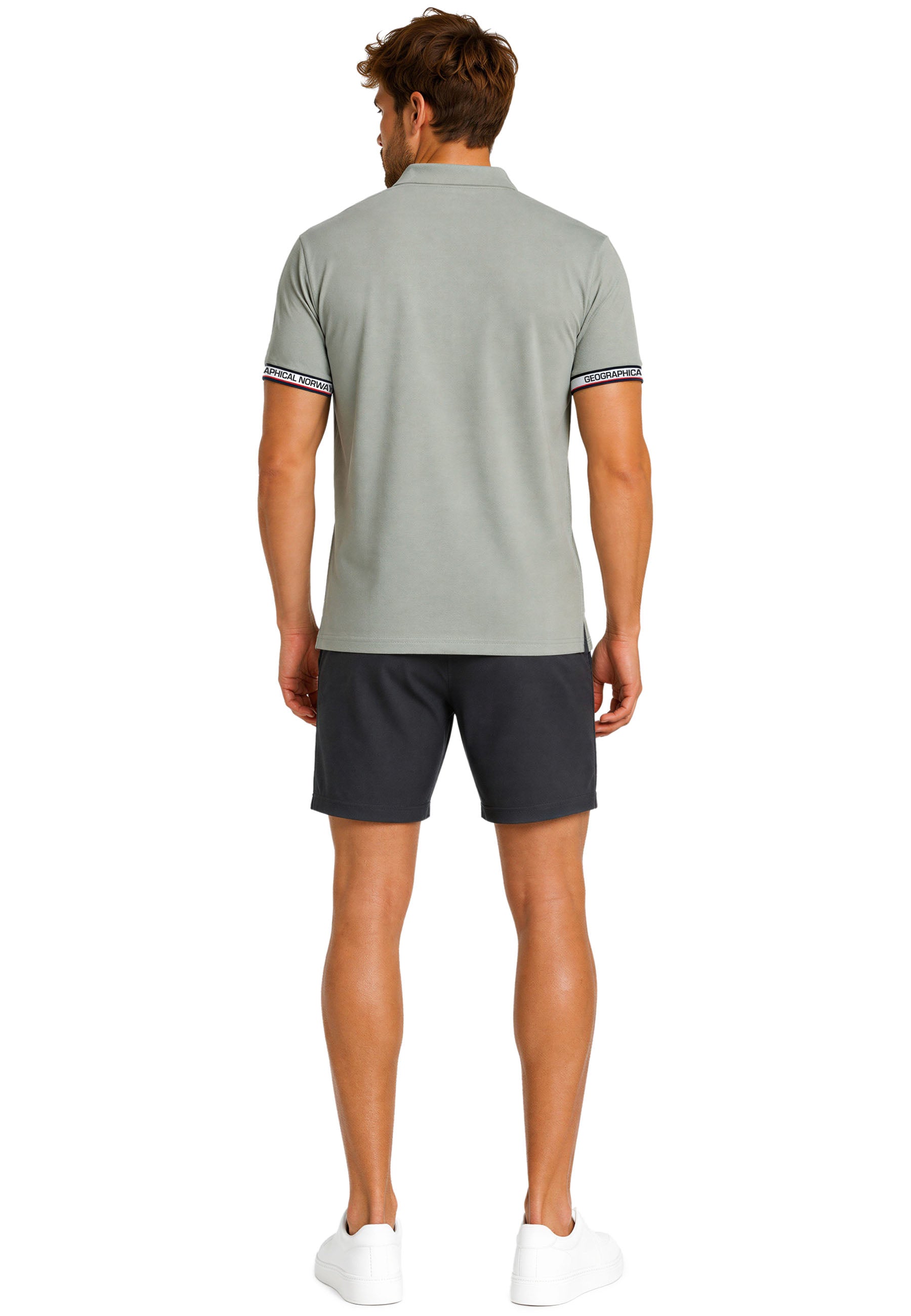 Herren Regular Fit Polohemd koliar men - Olive