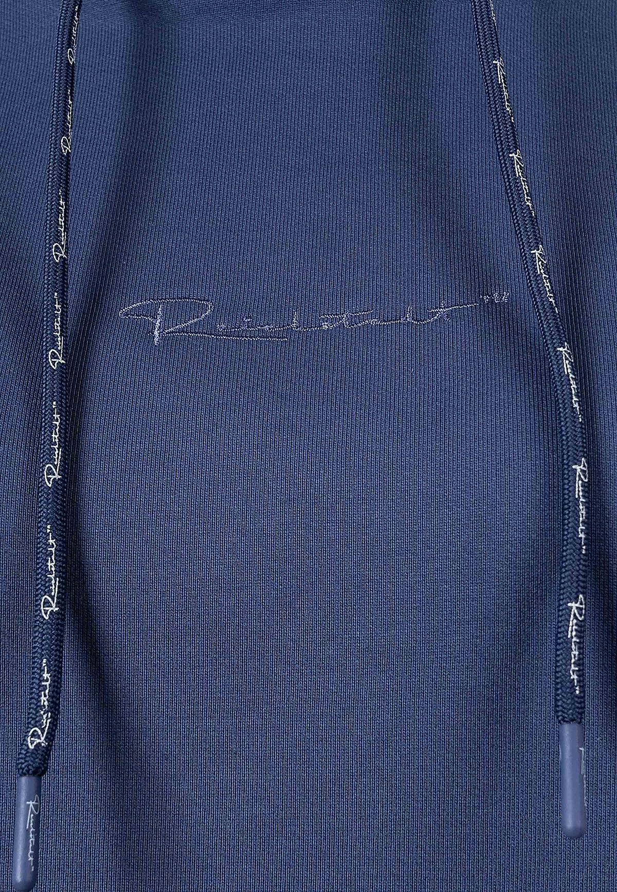 Damen Relaxed Fit Hoodie Marken-Stick in Dark Blue – Reichstadt – Ansicht 7