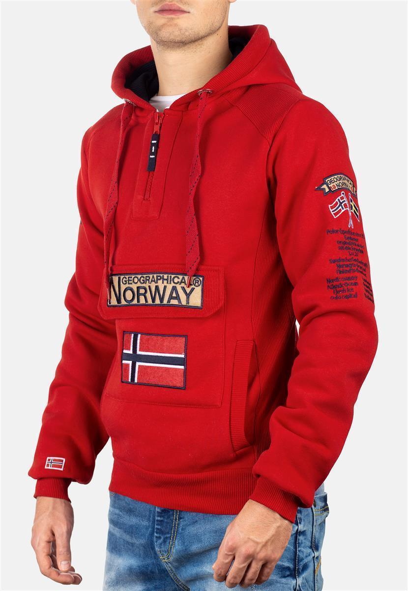 Herren Regular Fit Hoodie gymclass men - Red