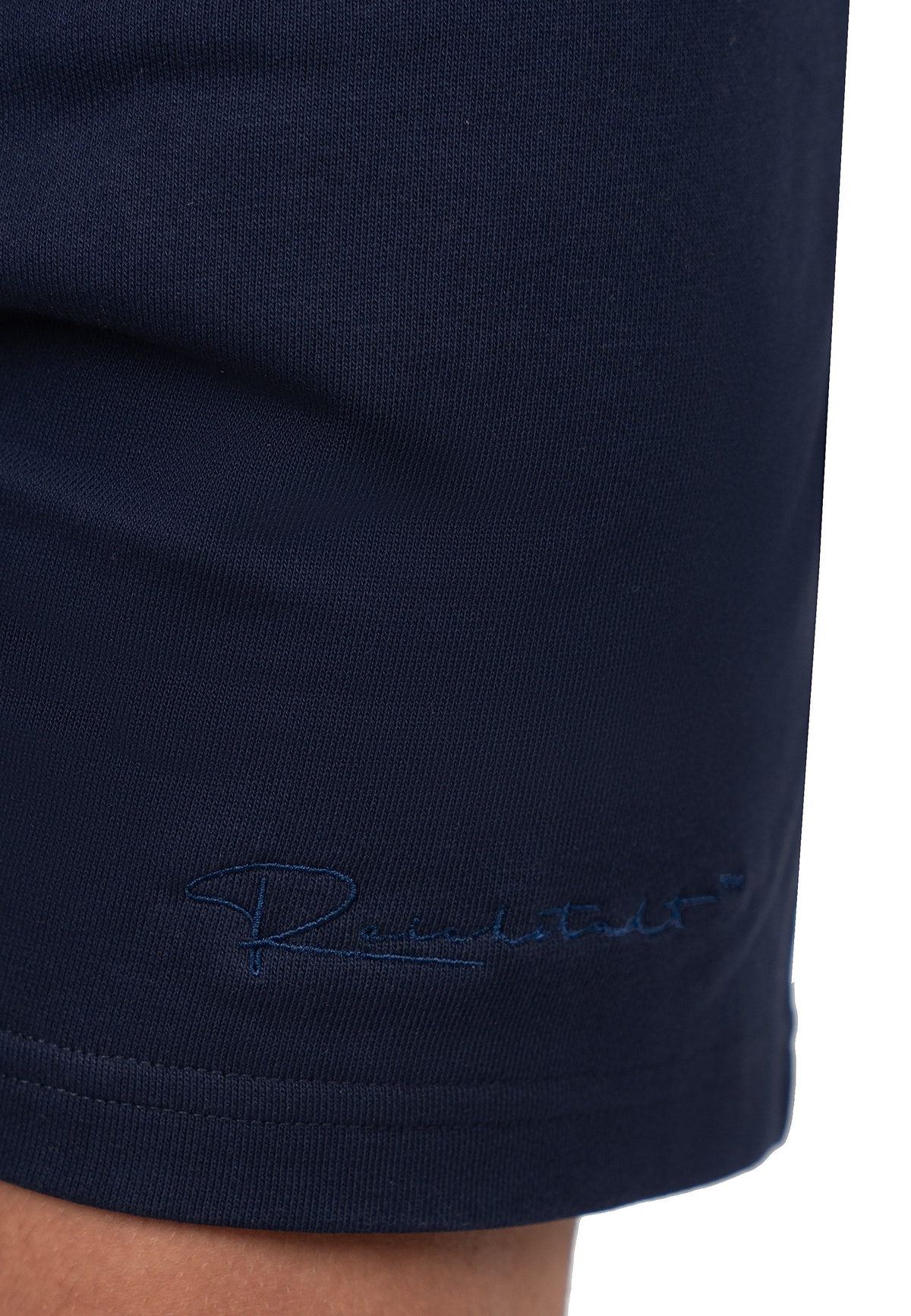 Herren Regular Fit Shorts Mid Waist in Purplish Blue – Reichstadt – Ansicht 7