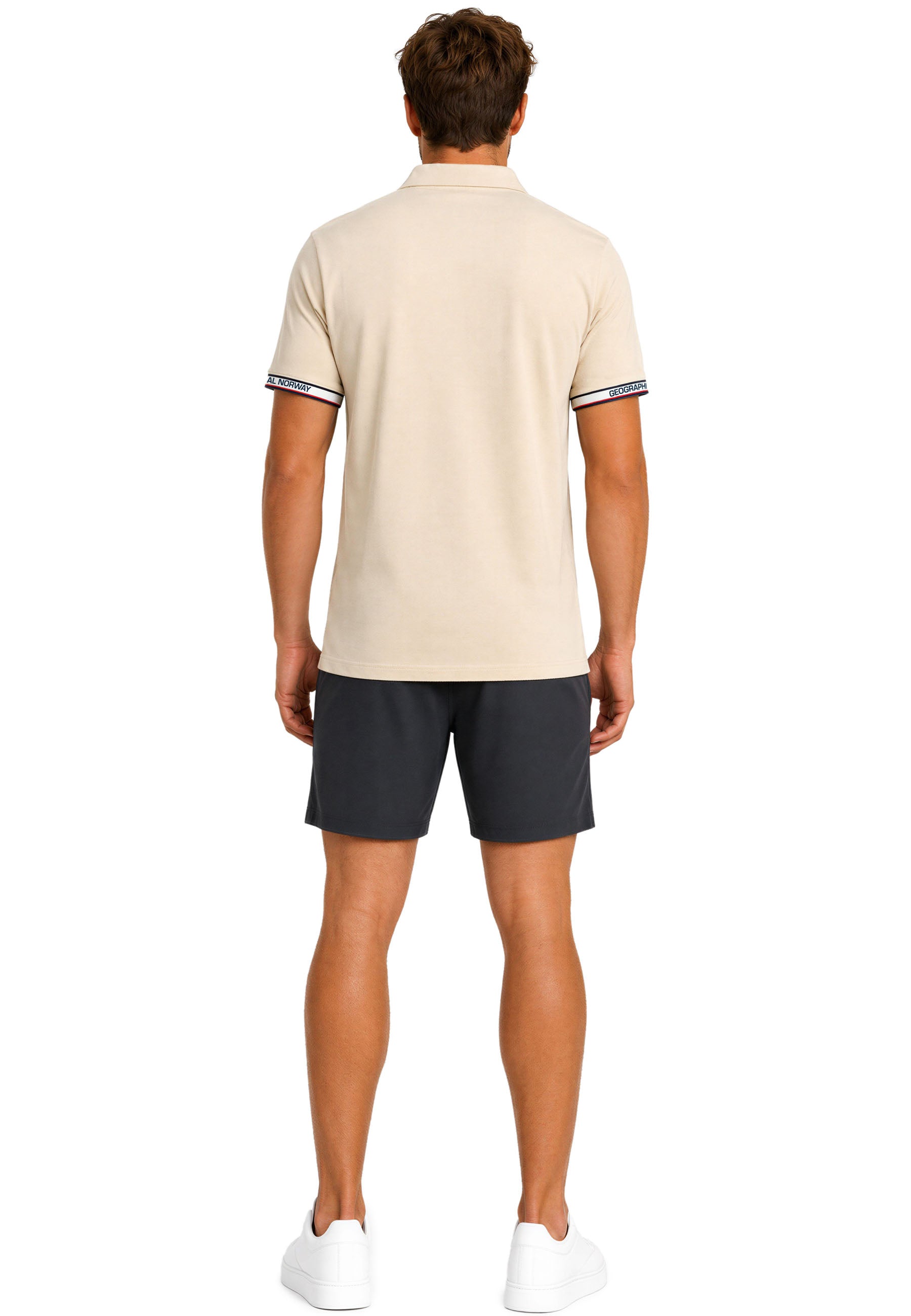 Herren Regular Fit Polohemd koliar men - Off White