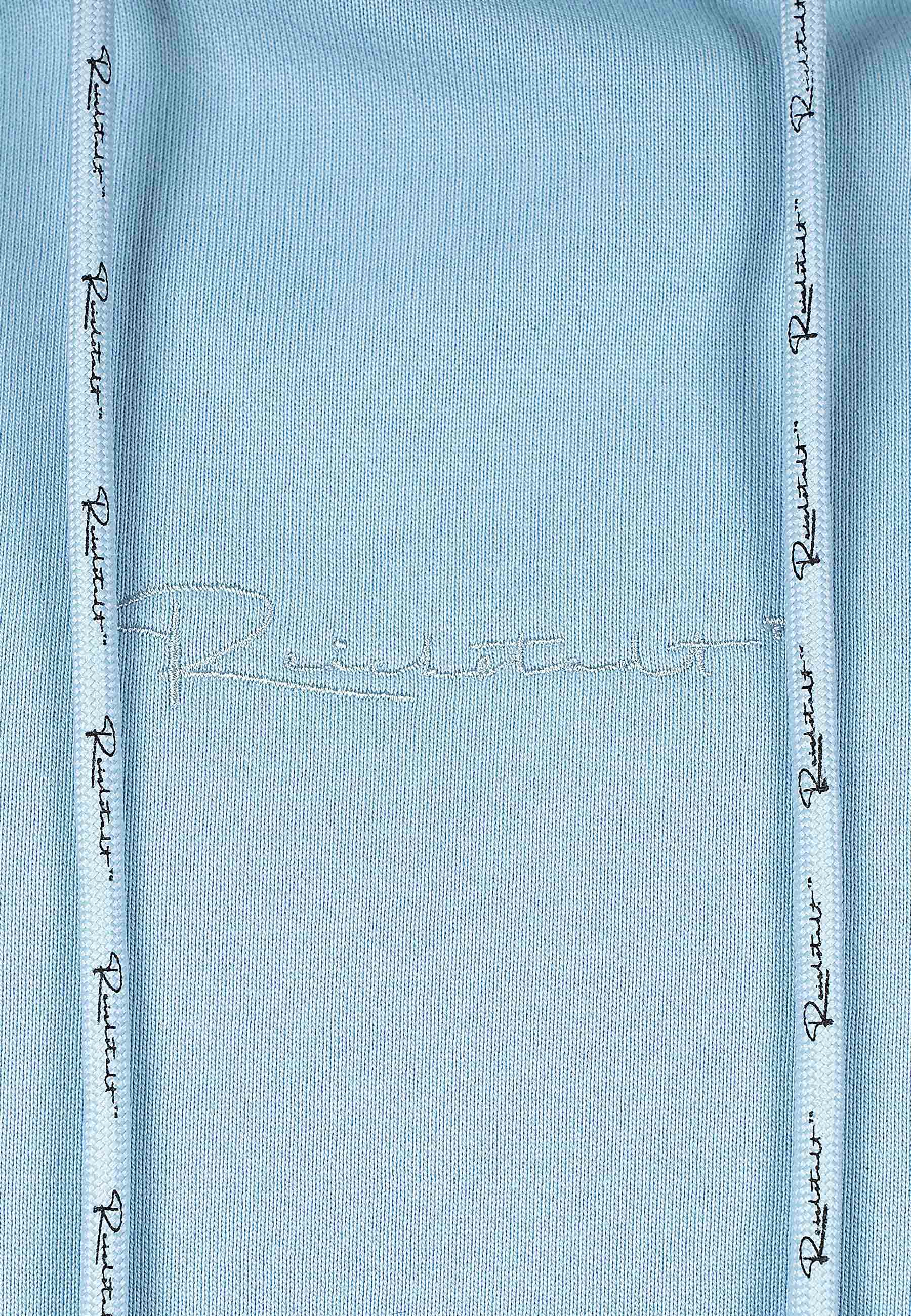 Herren Regular Fit Hoodie Marken-Stick 23RS034 - Baby Blue