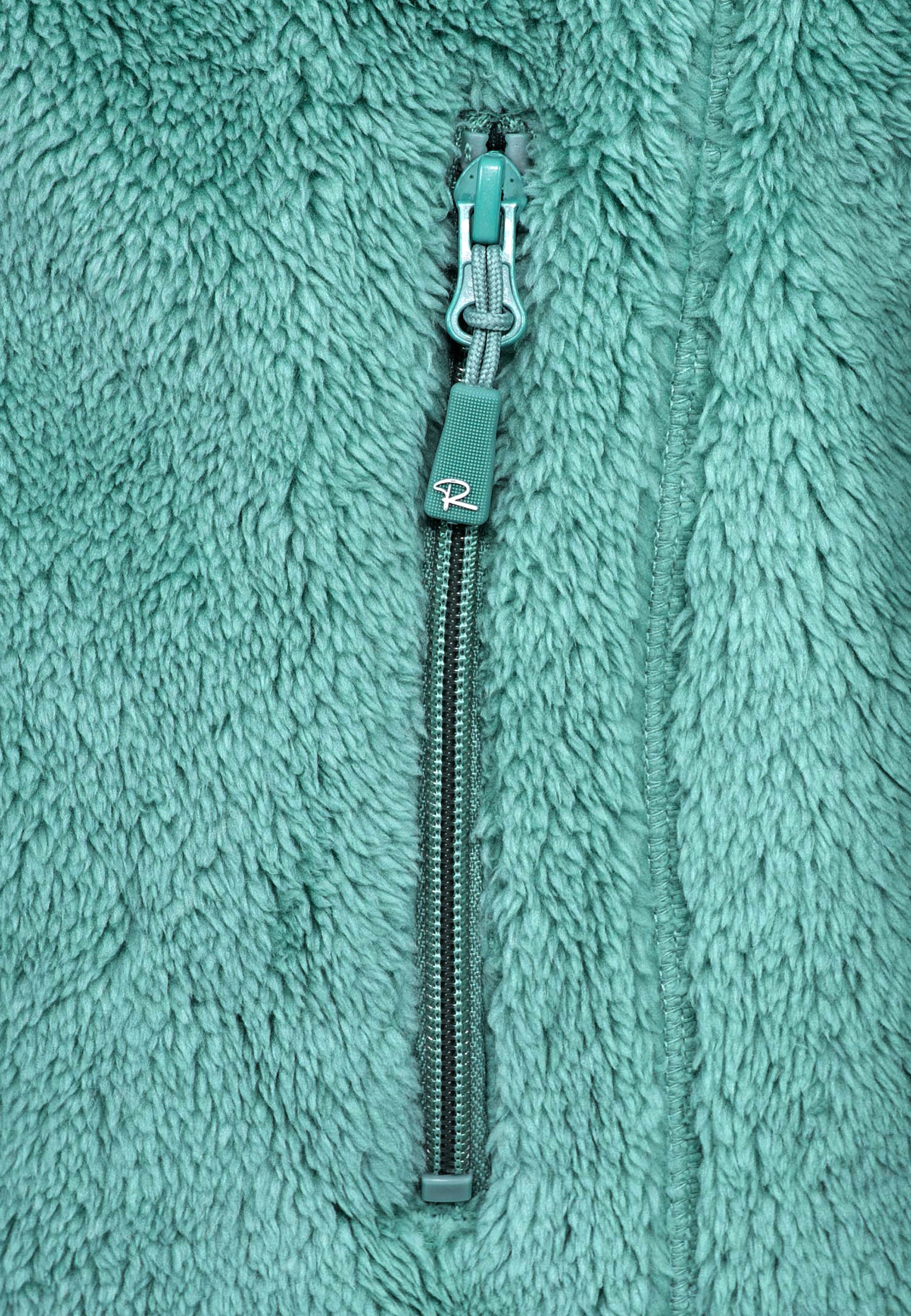 Damen Regular Fit Fleecejacke Kuschelig 22RSW002 - Old Green